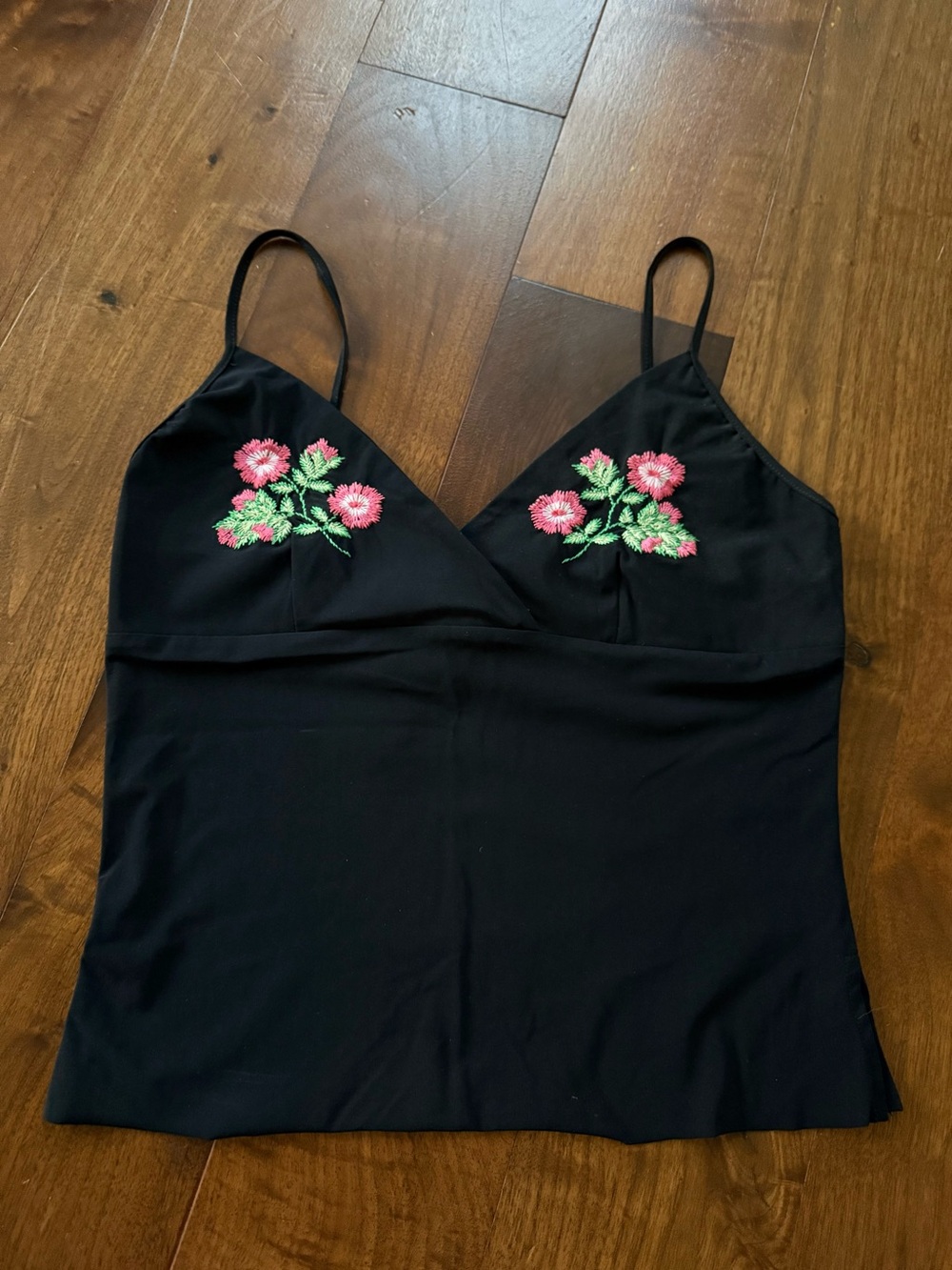 Vintage GUESS Collection Embroidered Floral Cami Top